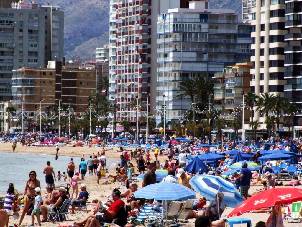 Hotel Iris Benidorm Exterior foto